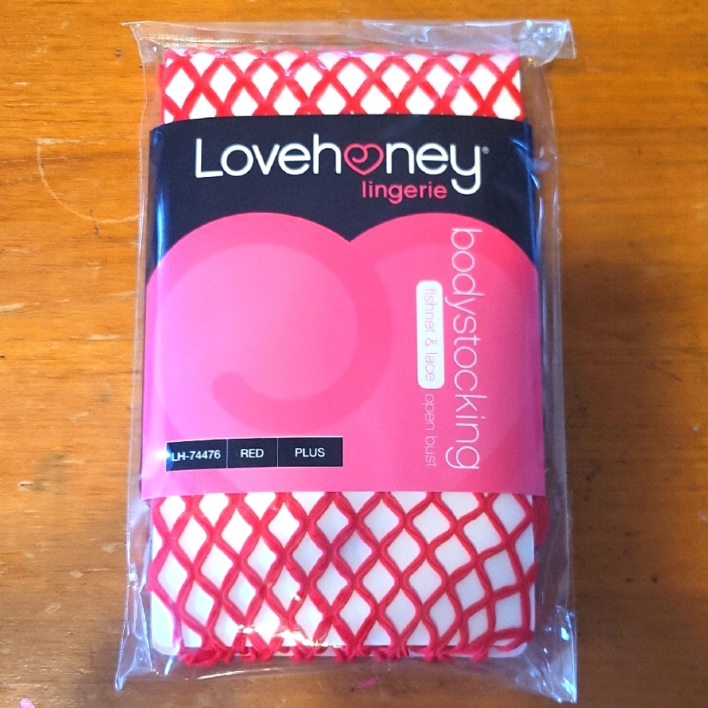 Lovehoney Red Bodystocking